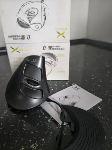 Mouse torre Delux Ergonômico Vertical