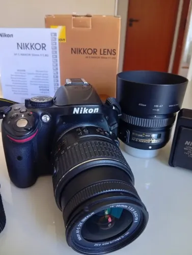 Máquina Fotográfica Nikon D 5200