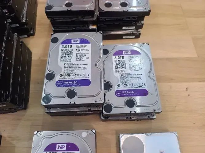 HDS 10tb 4tb 3tb 2tb 1tb Lote 55 peças para Reaproveitamento