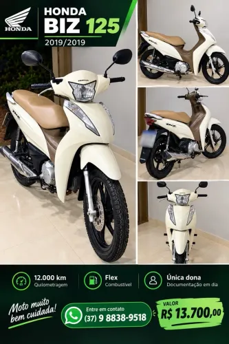 Honda Biz 125 EX/ 125 EX Flex 2019