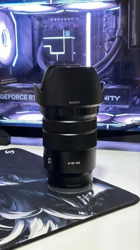 Lente Sony 18-105 f/4.0