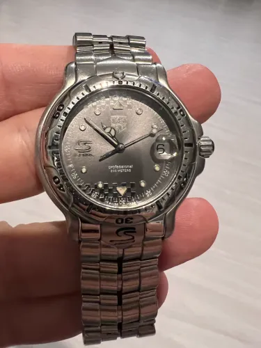 Relógio Tag Heuer série 6000 Ayrton Senna 