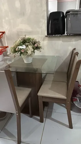 Mesa de vidro 