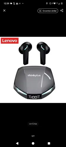 Fone de ouvido bluetooth xt53 Lenovo original