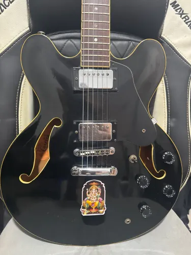 Guitarra crafter seg300bk semi acústica made in jorra