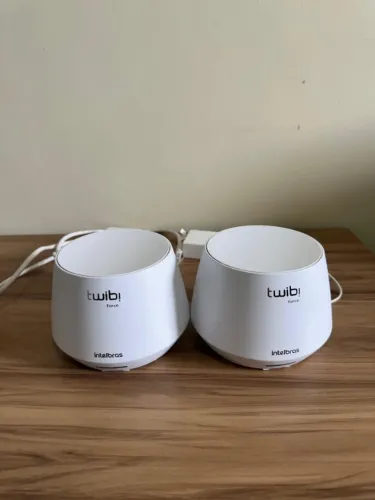 Kit 2 Roteadores Mesh Intelbras Twibi Force AX Wi-Fi 6 - Seminovo com NF