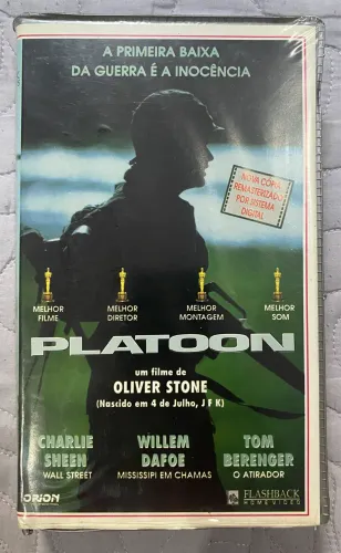 FILME EM VHS PLATOON 