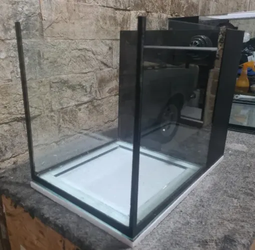 aquario sump trazeiro/lateral 29 x 45(- 12cm sump) x35(novo sem uso)