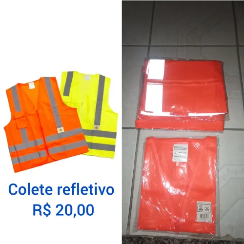 Colete refletivo.