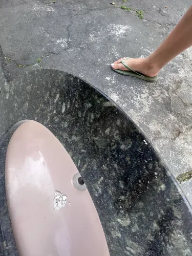 BANCADA GRANITO BANHEIRO