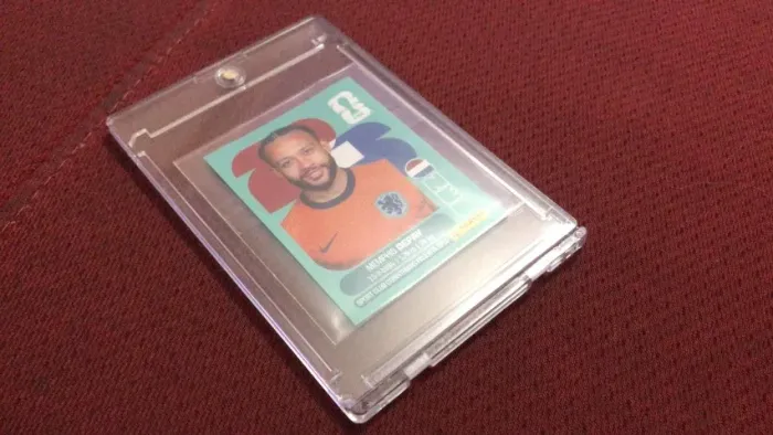 Figurinha Memphis Depay Original Panini 2026 Com Case Magnetico