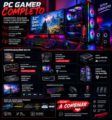 Computador Gamer Completo