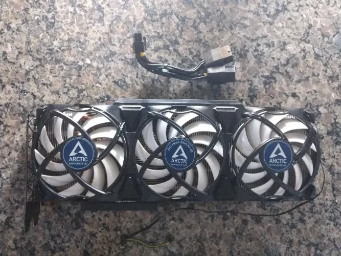 Placa de video Tesla Nvidia M40 24GB Vram GDDR5 com cooler ARCTIC accelero III