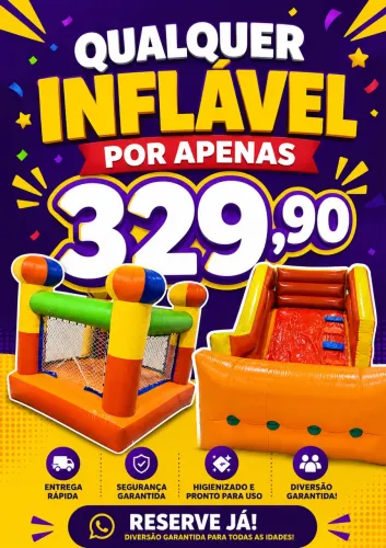 LOCAÇÃO DE BRINQUEDOS PARA FESTAS 