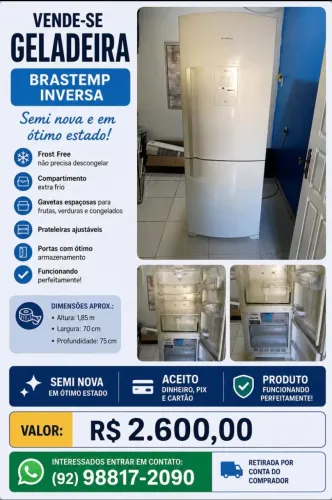 Geladeira Brastemp 