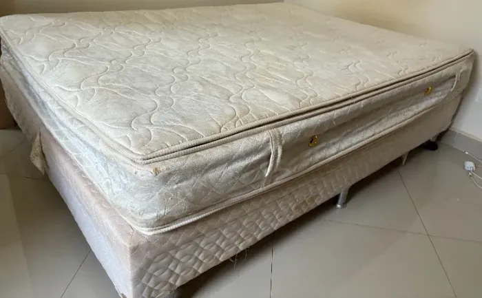 Colchão com Box Casal - Plumatex