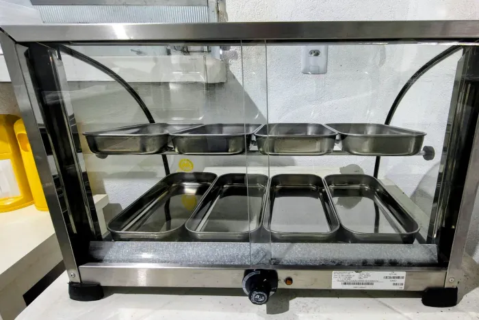 Estufa Curva Dupla, 8 Bandejas, 220V, Marchesoni Ouro, Inox