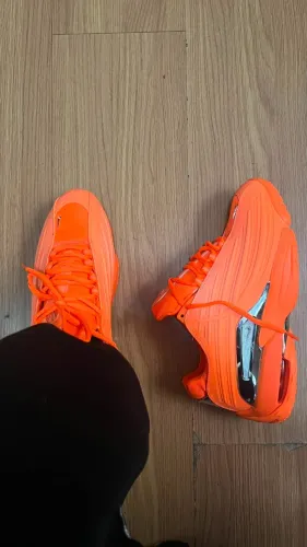 Tênis Nike Hot Step 2 Total Orange
