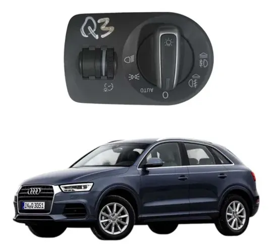 Comando Botão Farol Milha Áudi Q3 2013 2014 2015