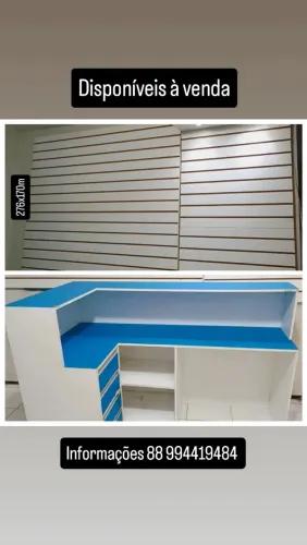 Painel Canaletado e Balcão