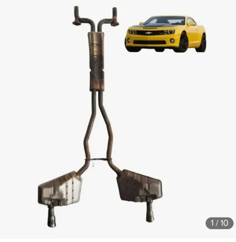 Escapamento camaro v8 de 2011 a 2015 usado impecavel