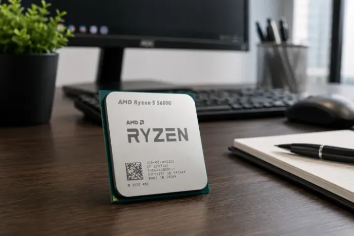 Processador AMD AM4 Ryzen 5 5600G 3.9GHz