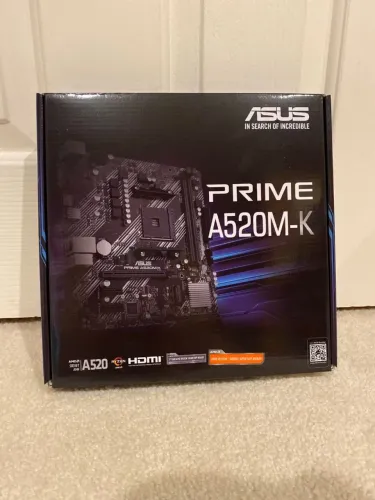 Placa-mãe ASUS Prime A520M-K AM4 ( com caixa ) perfeita