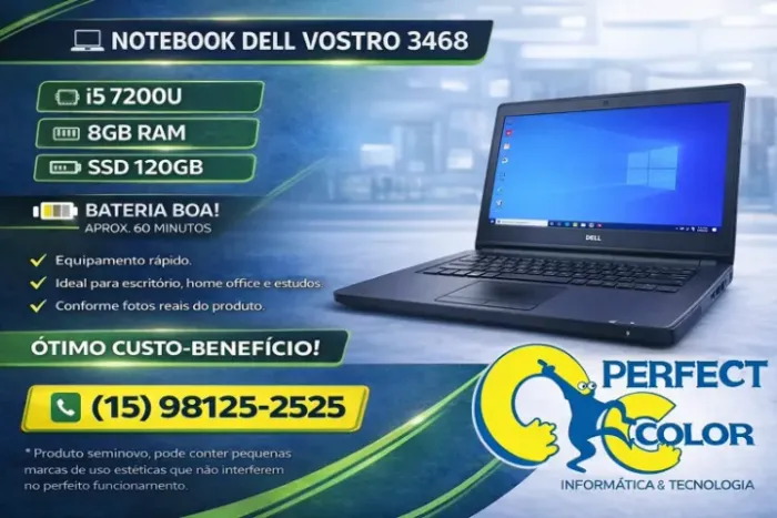 Notebook Dell Latitude E5450 I5 5ª/8gb/Ssd 120gb
