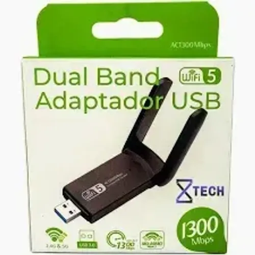 adaptador wifi dual band 1300mbps