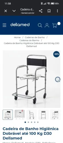Cadeira de banho