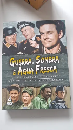 Box seriado Guerra, sombra e água fresca digipack original