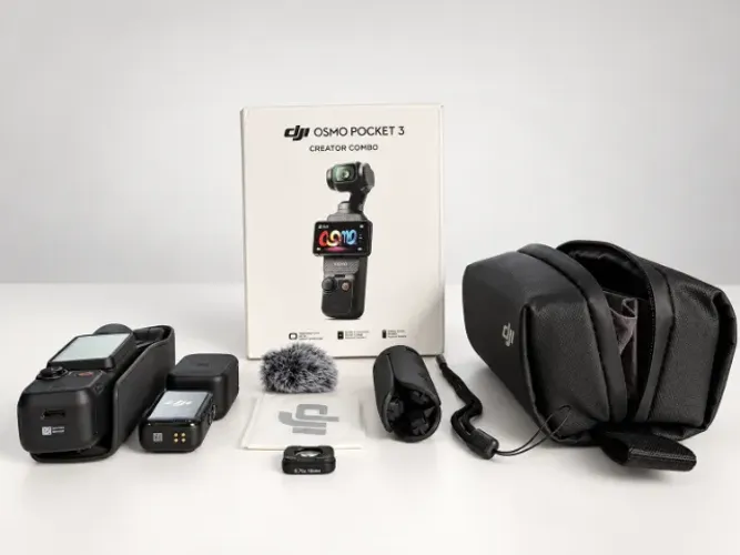 DJI Osmo Pocket 3 Creator Combo - Completa e em ótimo estado