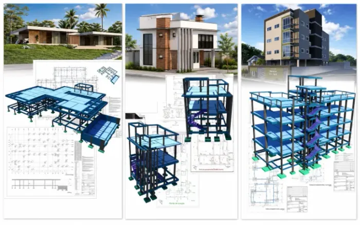 PROJETO ESTRUTURAL RESIDENCIAL E PREDIAL