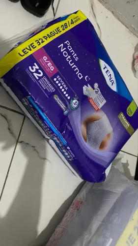 Fralda geriátrica tena 32 unid