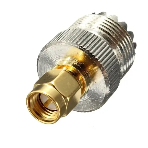 Conector Sma masculino para Uhf Femea So239 Adaptador Antena Vhfuhf para yaseu vertex nano