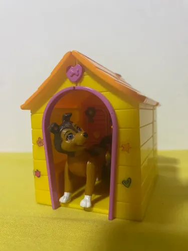 Casinha de Cachorro Estilo Pet Shop Dobrável com Cachorrinha Original Mattel.