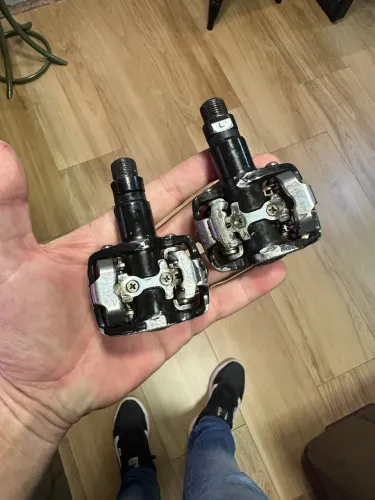 Pedal MTB sem os Tacos