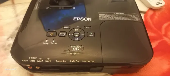 Projetor epson powerlife s12+