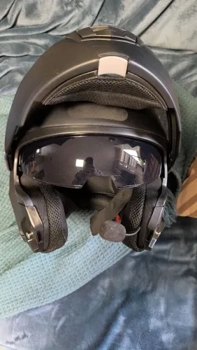 Capacete norisk escamoteável 
