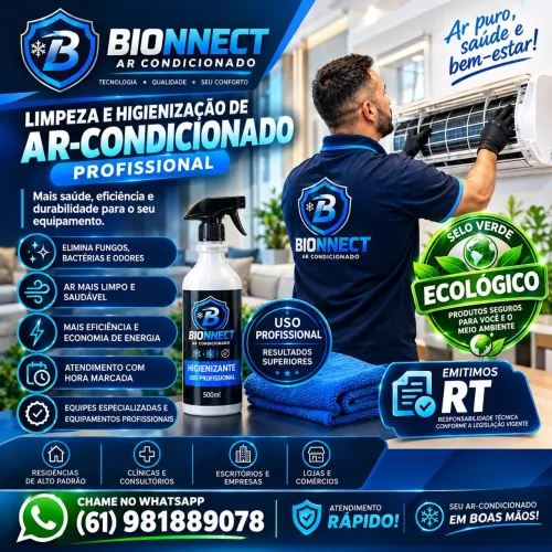 Limpeza de Ar Condicionado em Brasília