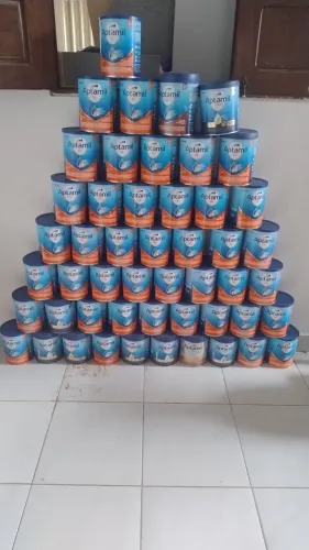 Latas de leite vazia, 62 unidades cada uma r$ 2