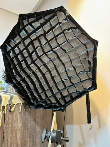 Octabox Triopo 65cm + pedestal alumínio guindaste 