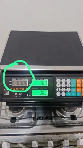BALANÇA DIGITAL 40KG - OFERTA R$ 200/COM DEFEITO/ funciona perfeitamente