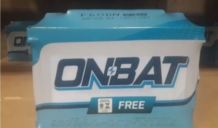 Bateria onbat 1 ano de garantia 60 amperes com sucata aucrs lhiyx