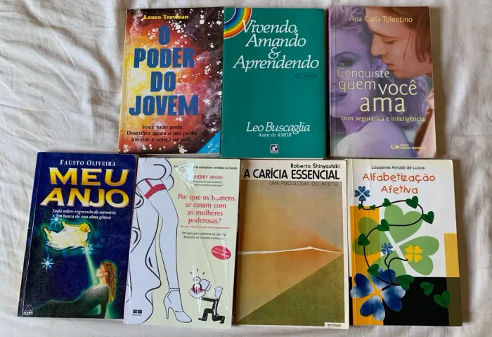 7 livros de vários autores - novo e usado
