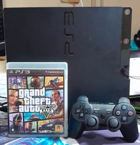 Playstation 3 Slim Desb + Loja