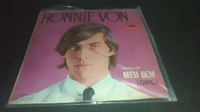 Ronnie Von Lp vinil, disco e capa original, bom estado.