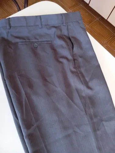 Calça social masculina cinza ,48