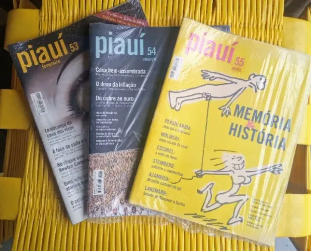 ano 2011 - kit 3 revistas piauí - 53 54 e 55