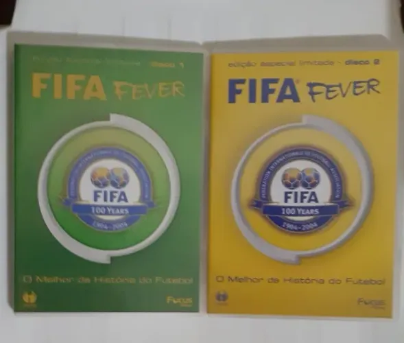 Vendo DVDS originais Fifa Fever Edição Especial Limitada Disco 1 e disco 2